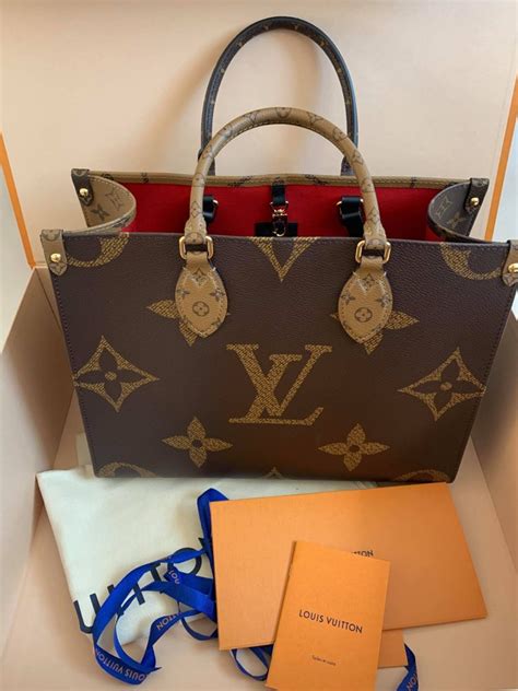 Louis Vuitton onthego mm canvas